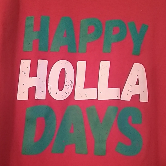💙 Red Holiday t-shirt - Picture 2 of 3